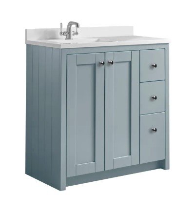 LANSDOWN 800 UNDERSLUNG UNIT MINERAL  BLUE