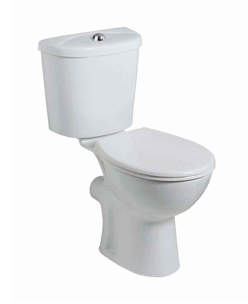 STRATA COMFORT HEIGHT CLOSE COUPLED WC-SOFT CLOSE SEAT