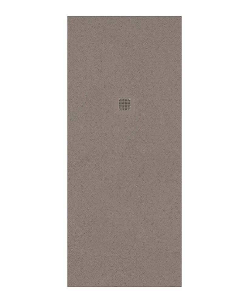 SLATE Taupe 1900x800 shower tray with FREE Shower Waste