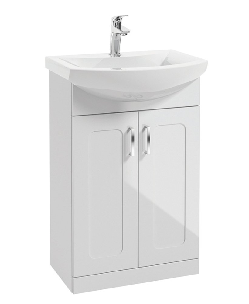 BRISTOL 55CM UNIT WHITE