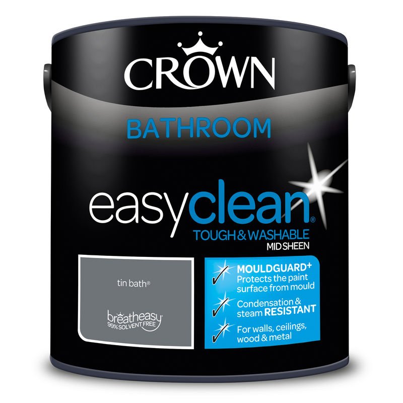 CROWNR EASYCLEAN BATHROOM TIN BATH   2.5L