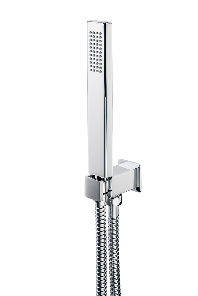 NOW SQUARE WALL ELBOW KIT CHROME