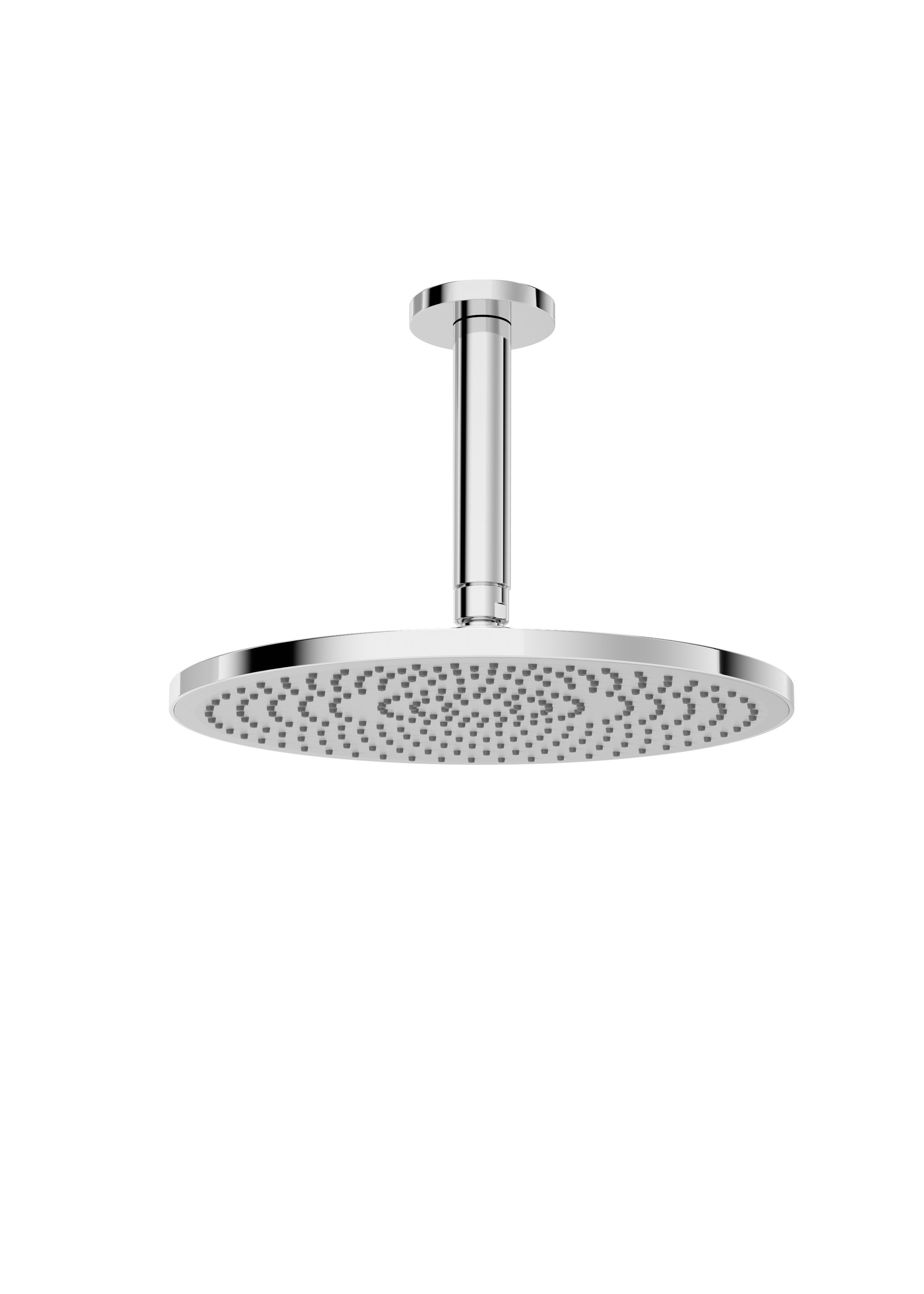 SYNC Round Ceiling Shower Arm 200mm Chrome