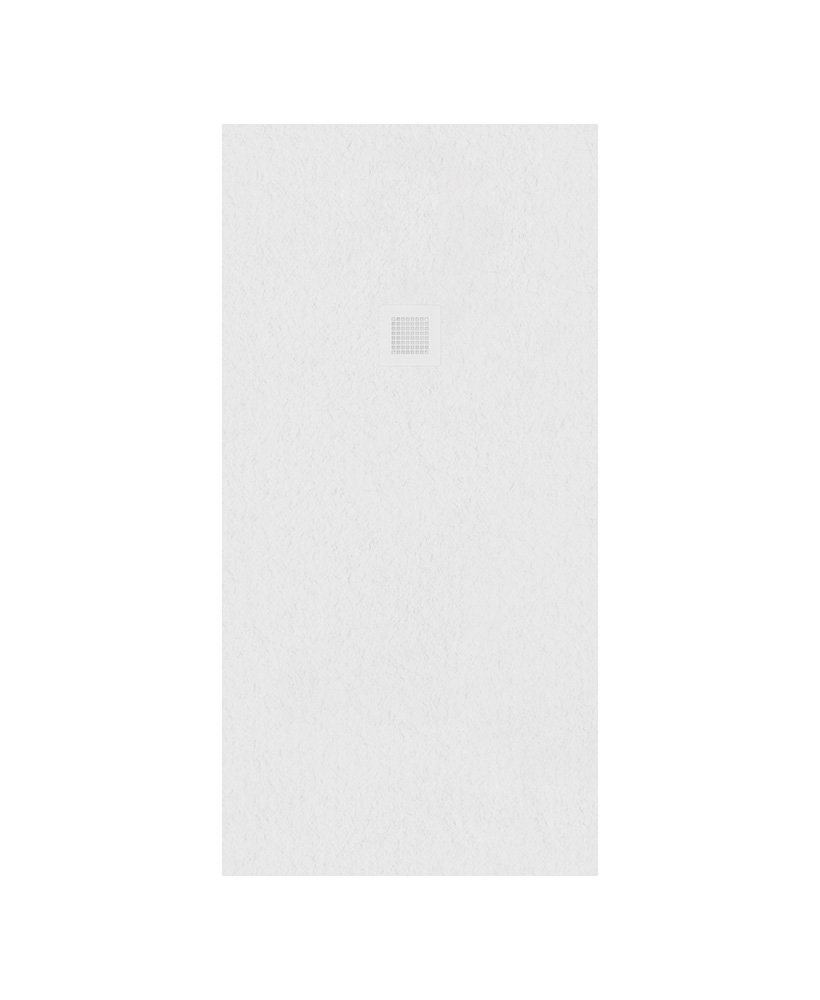 SLATE 1600 x 800 Shower Tray White - with FREE shower waste