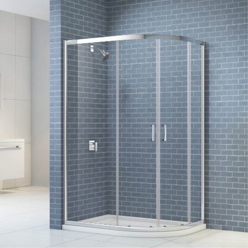 MERLYN EASY 2 DOOR OFFSET QUADRANT 1200 X 900MM (MERLYN)