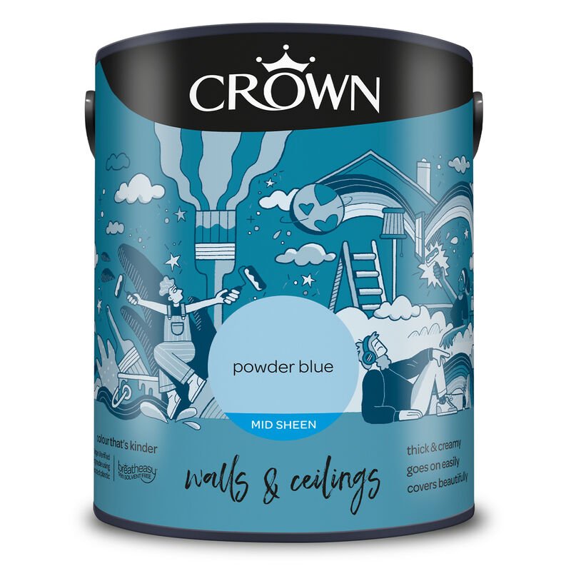 CROWN CR MID SHEEN POWDR BLUE 5L