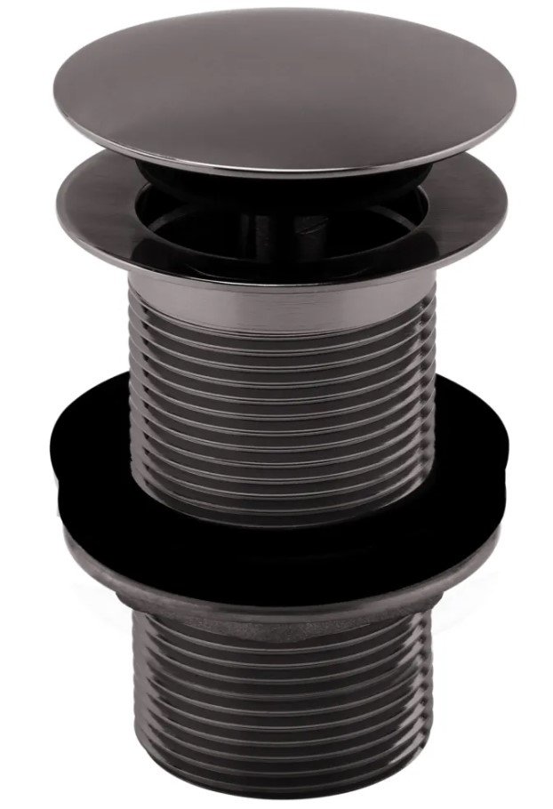 GUNMETAL GREY UNSLOTTED WASTE - WA91MG
