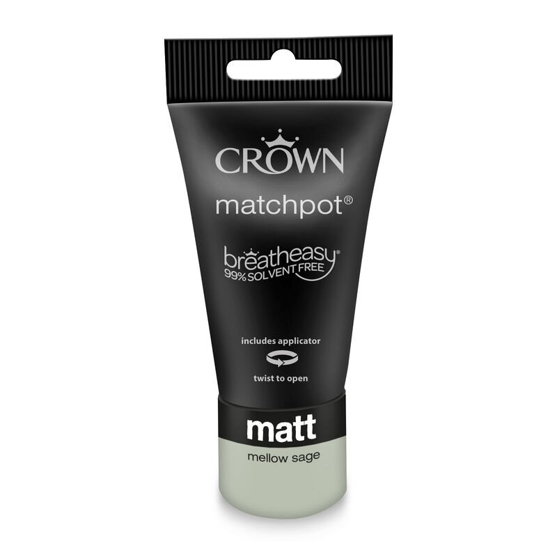 CROWN CR MATT EMULSION MELLOW SAGE 40ML