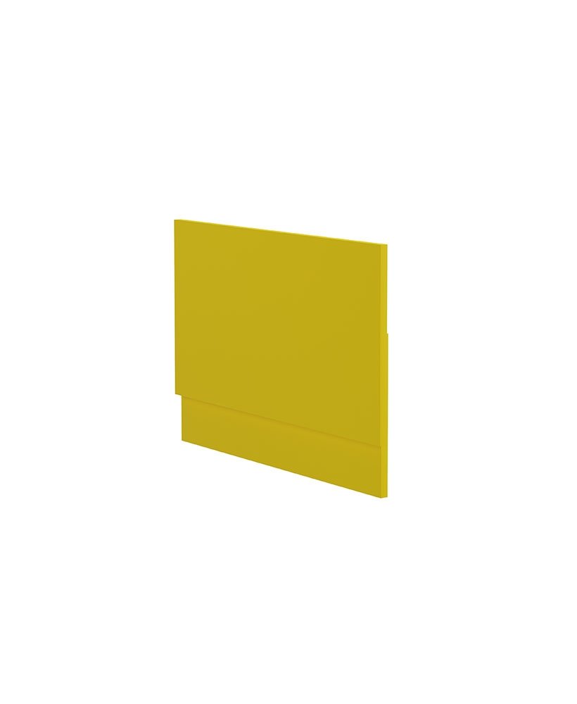SCANDINAVIAN End Bath Panel 800mm Sun-Kissed Yellow Matt