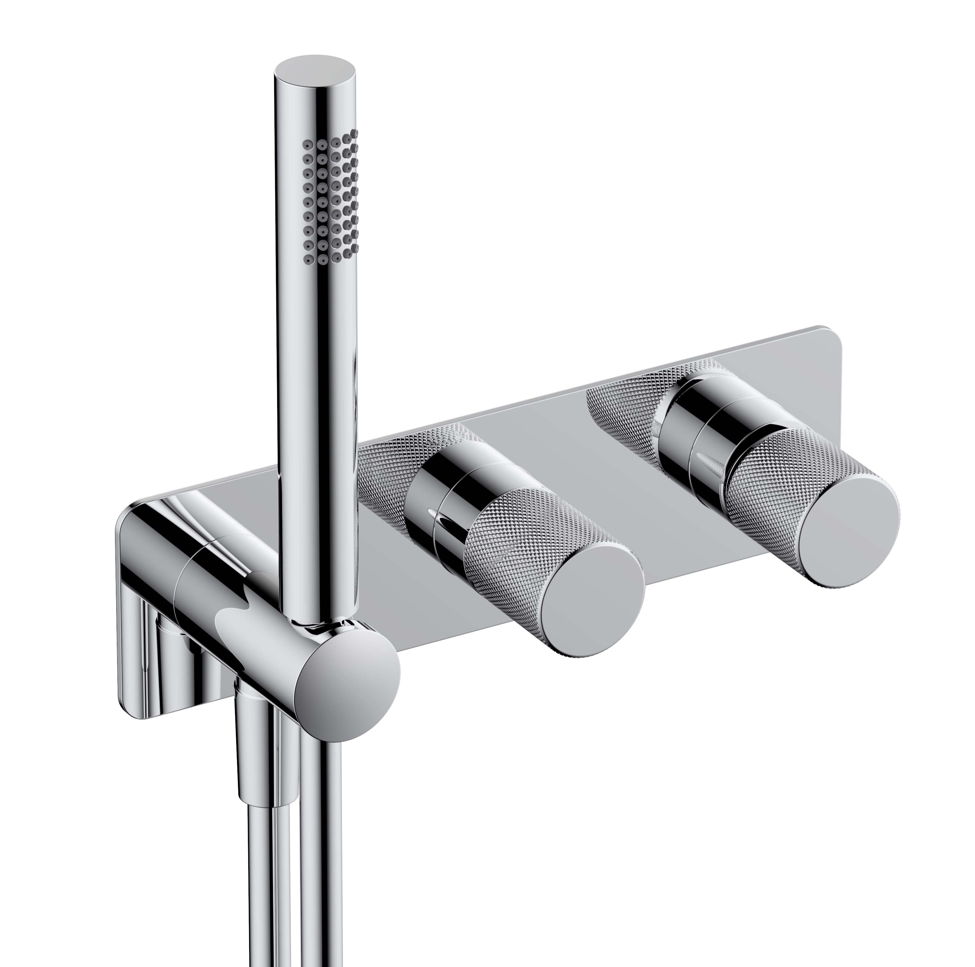 RAK-AMALFI HORIZONTAL DUAL OUTLET THERMOSTATIC CONCEALED SHOWER