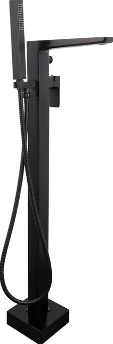SALDO BLACK FREESTANDING BATH SHOWER MIXER