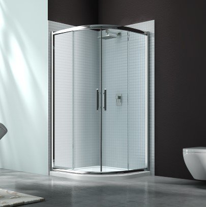 MERLYN 6 SERIES 2 DOOR QUADRANT 1000MM