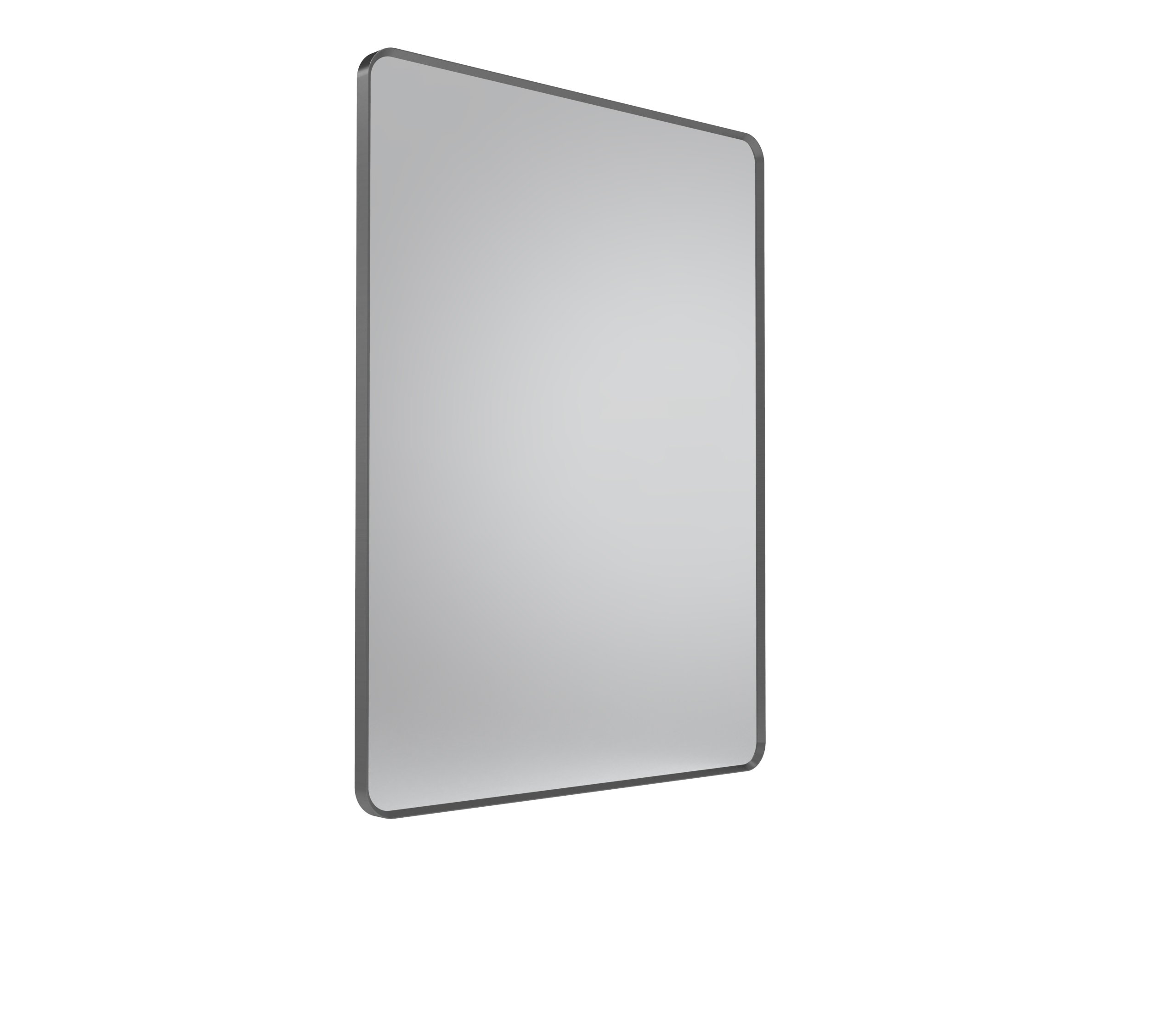 VERGE MIRROR 600 X 800MM GUNMETAL