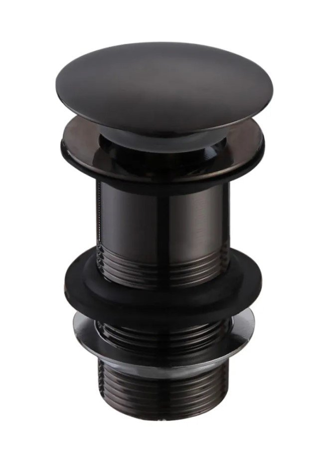 BLACK UNSLOTTED WASTE