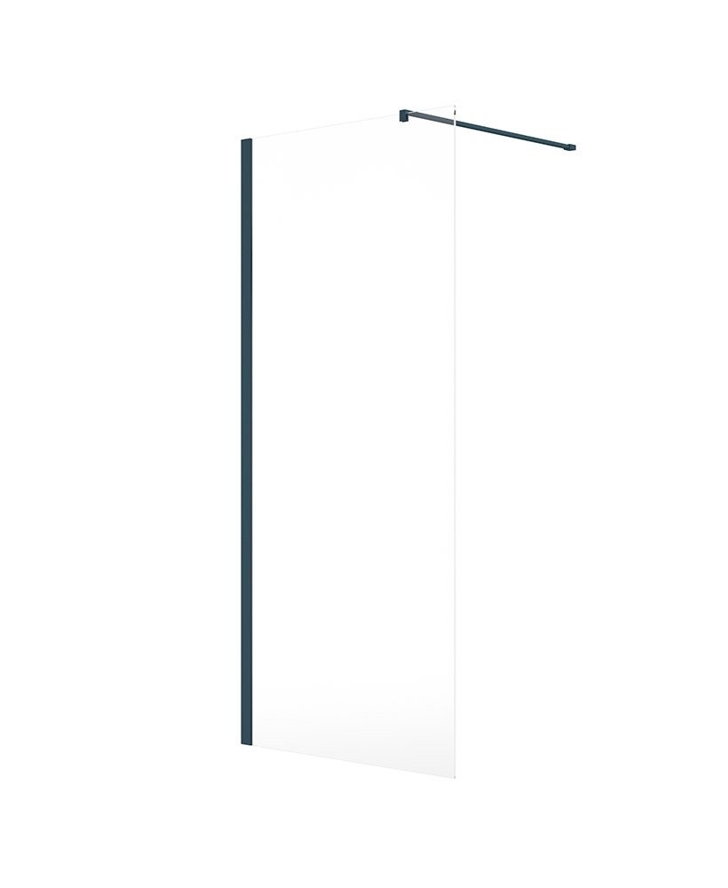 ASPECT 800MM WETROOM PANEL OCEAN BLUE MATT