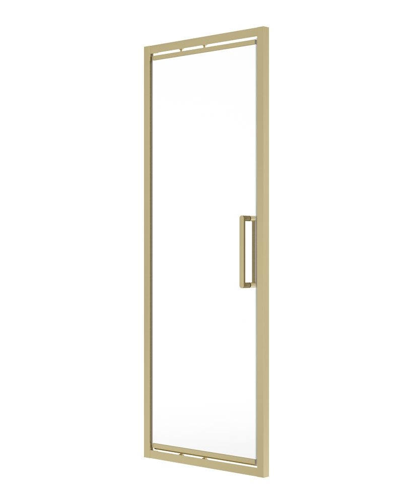 ASPECT 8mm Framed Infold Door 700mm Brushed Gold