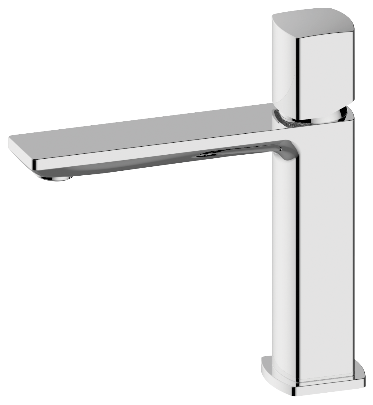 NOW IZUMI BASIN MIXER c/w LUXURY MUSHROOM WASTE CHROME