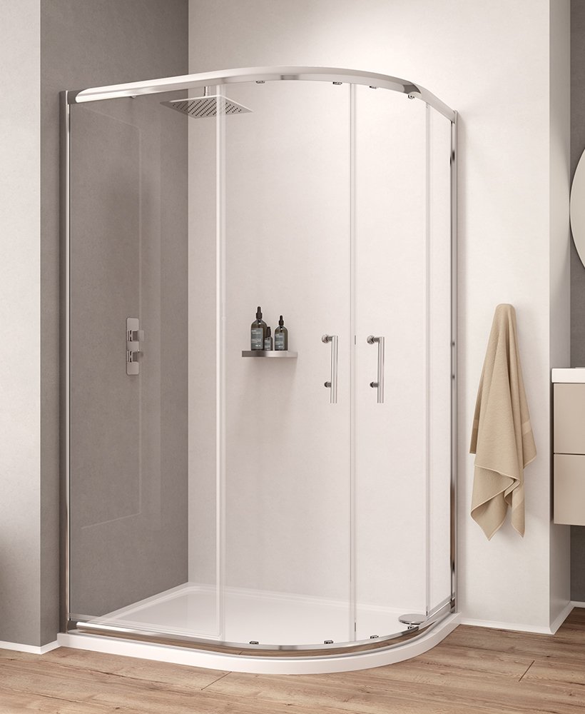 K2 1200x900 Offset Quadrant Shower Enclosure