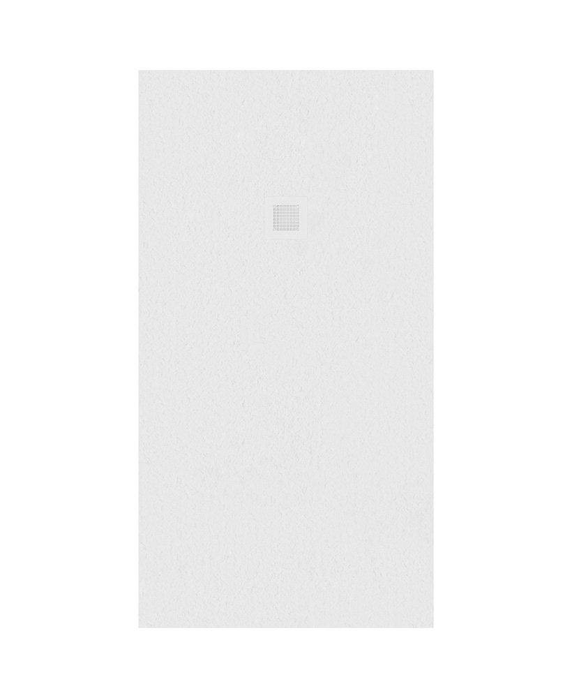 SLATE 1700 x 900 Shower Tray White - with FREE shower waste