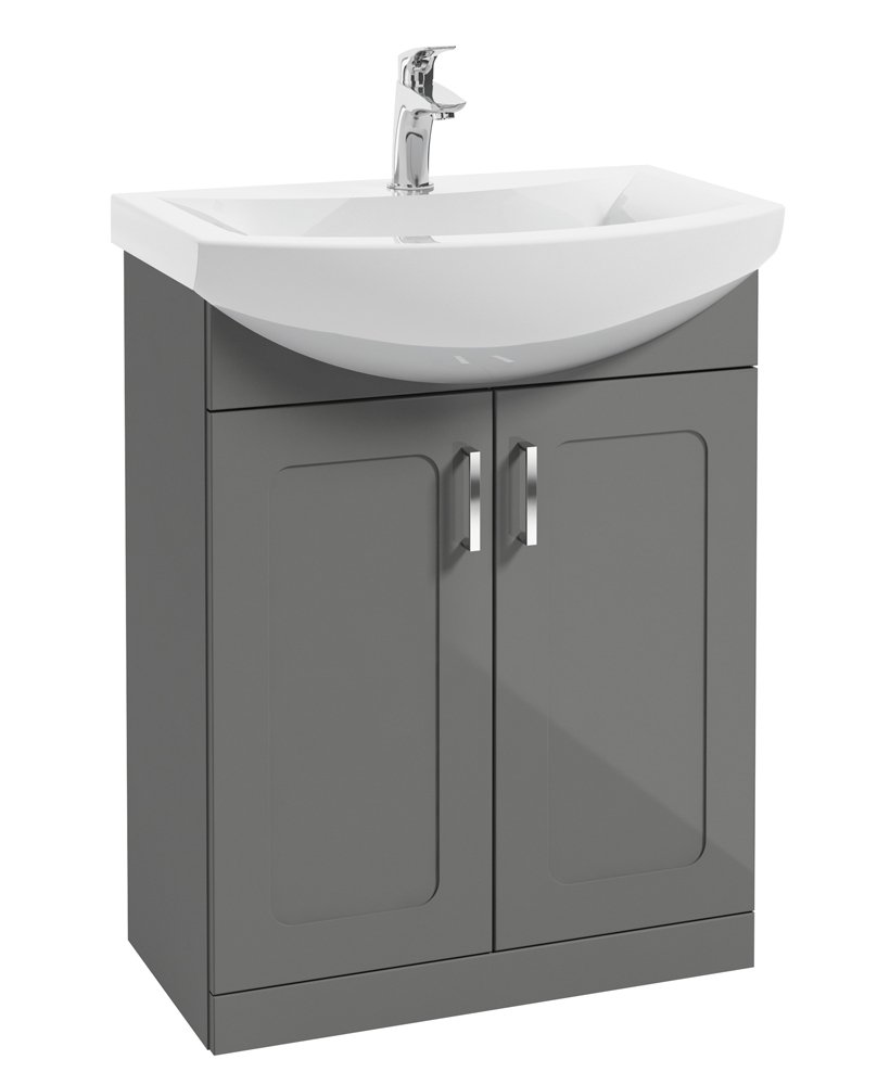BRISTOL 65CM UNIT STEEL GREY