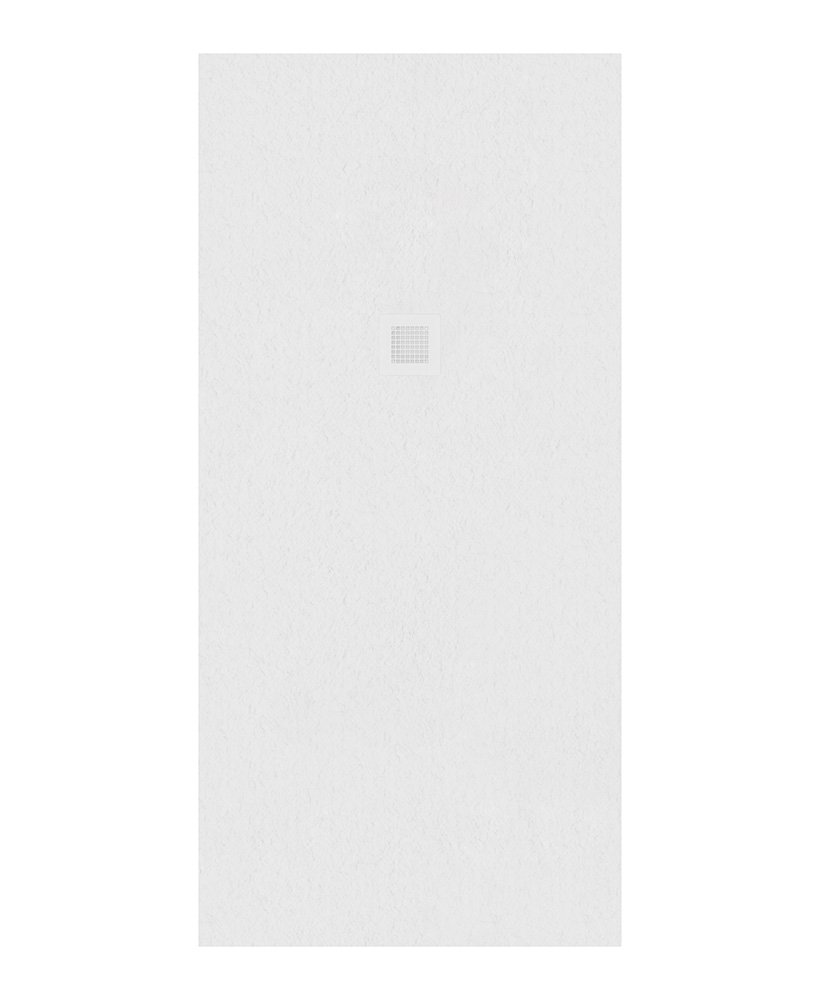 SLATE 1900 x 900 Shower Tray White - with FREE shower waste