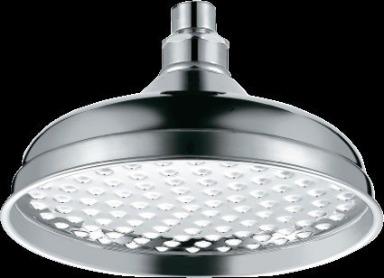 SYNC TRADITIONAL LEVER Round Shower Head 200 mm Chrome
