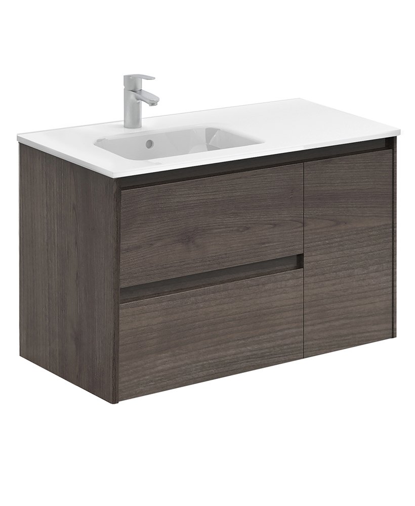 DIJON SAMARA ASH 90CM VANITY UNIT