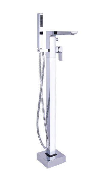 SALDO CHROME FREESTANDING BATH SHOWER MIXER
