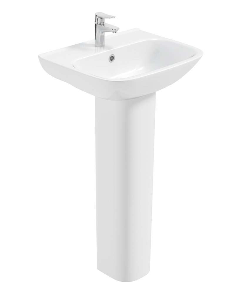 SCALA 45cm 1th Basin & Pedestal