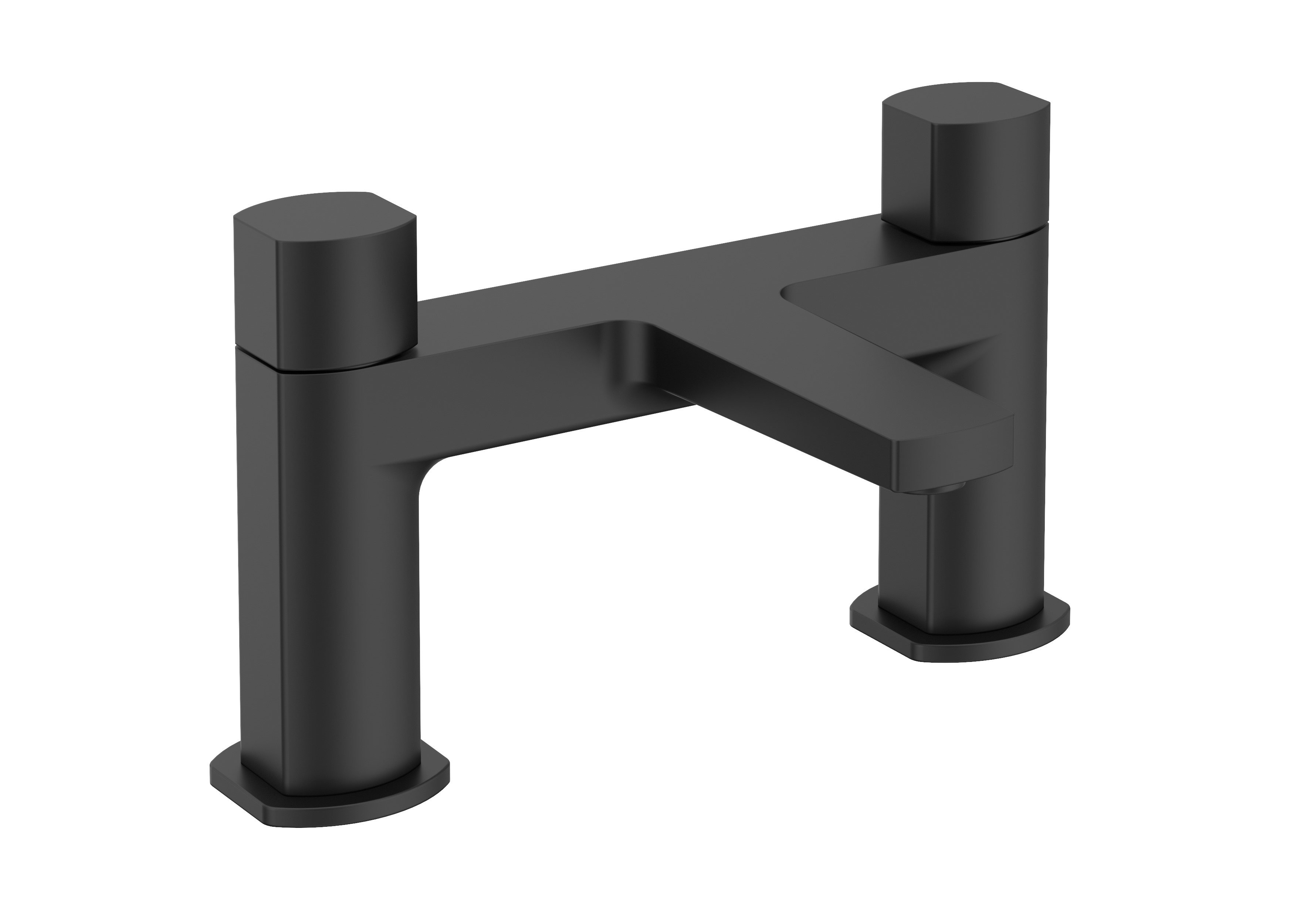 LUTA Bath Filler Matt Black
