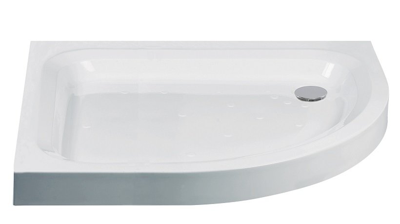 JT ULTRACAST 1200x900 Offset Quadrant Shower Tray RH