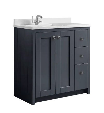 Lansdown 800 Underslung - Dark Grey Matt