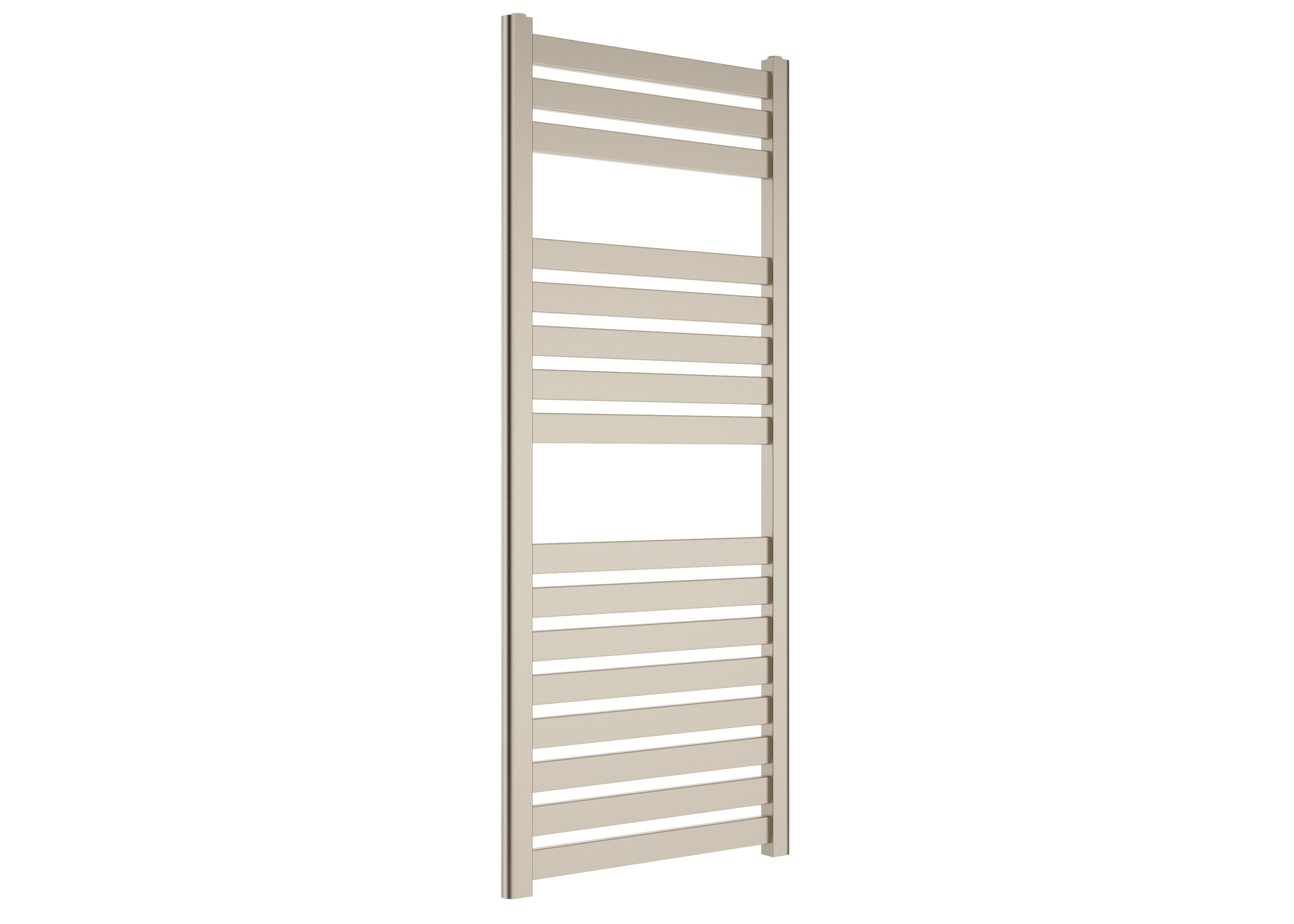 ASHTON 1200x500mm Towel Warmer Brushed Nickel