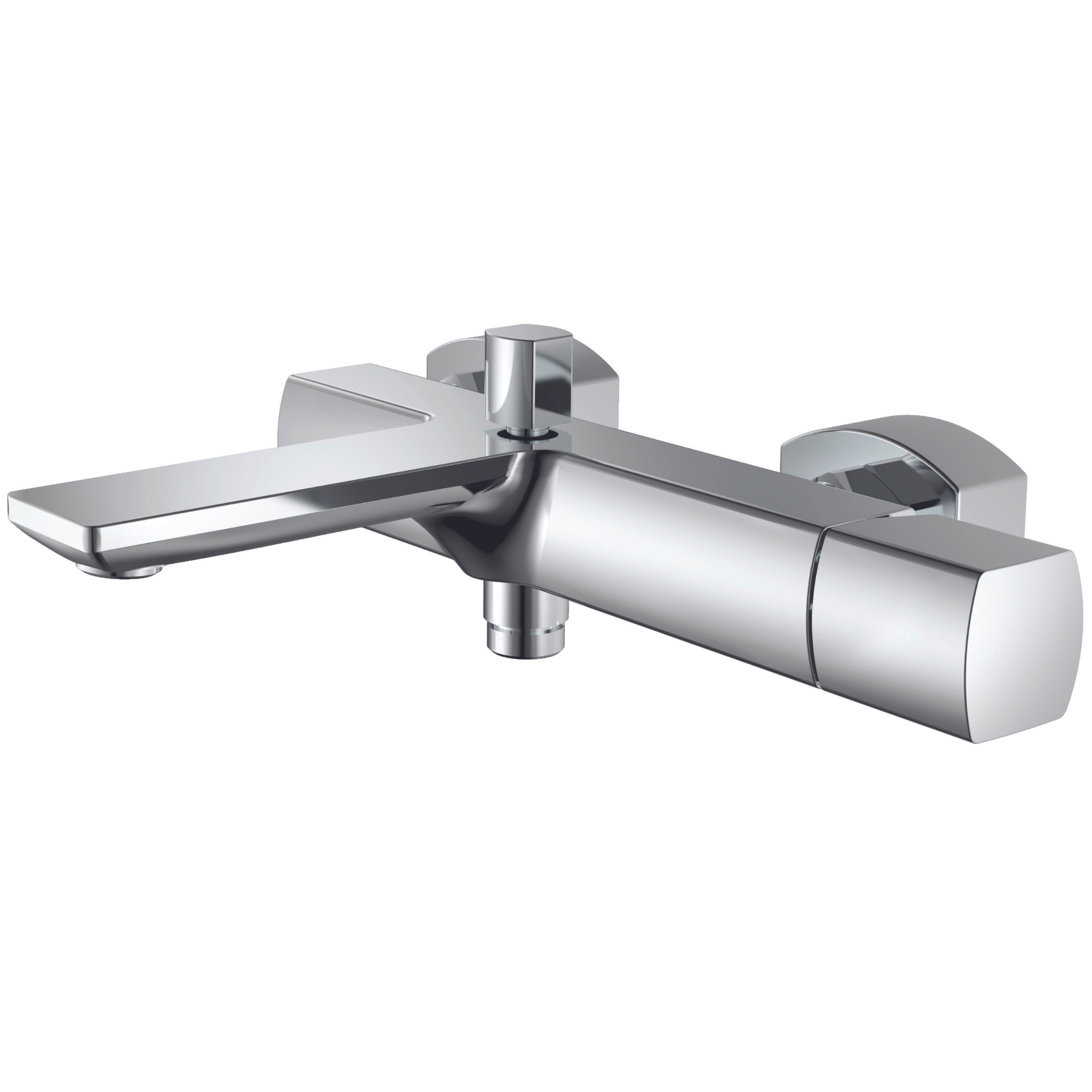 NOW IZUMI WALL MOUNTED BATH SHOWER MIXER - INC SHOWER KIT CHROME
