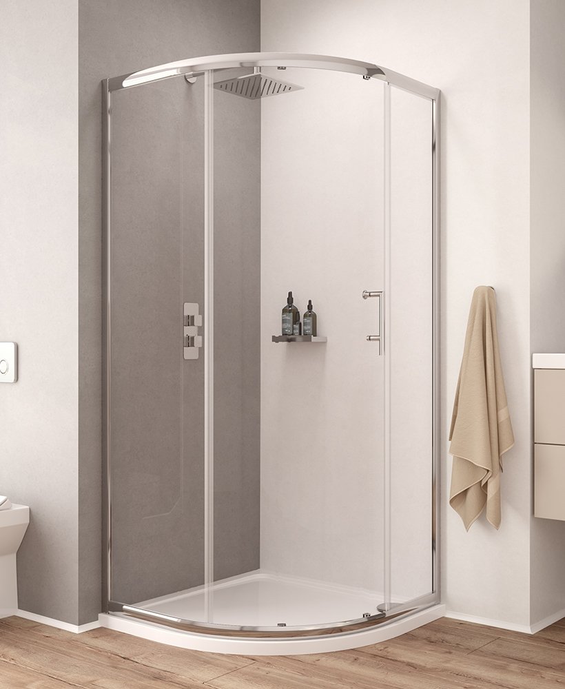 K2 900mm Single Door Quadrant Door