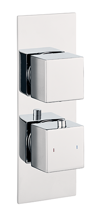 NOW VOSSEN SINGLE OUTLET CONCEALED THERMOSTATIC SHOWER VALVE CHR