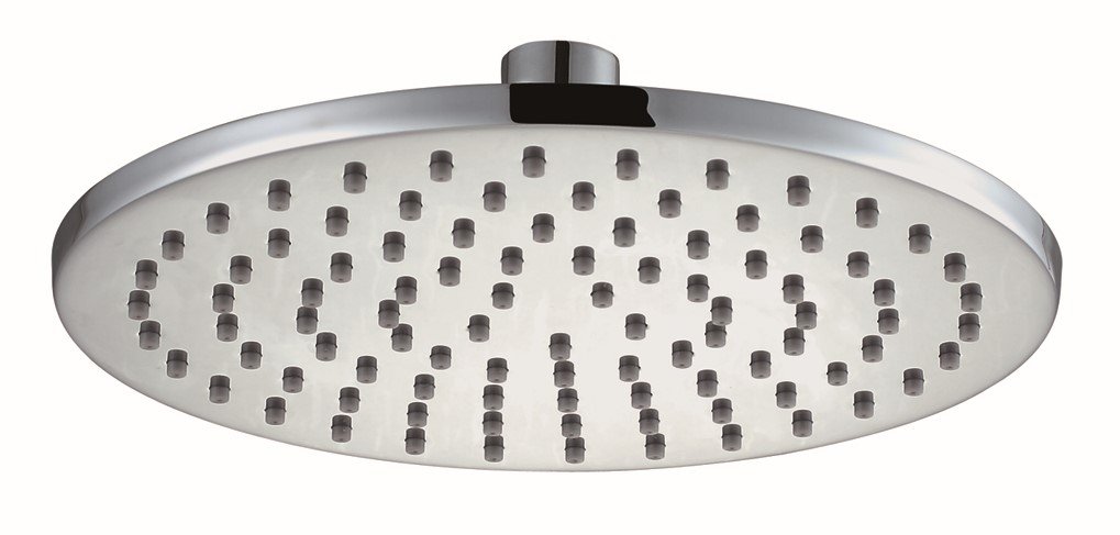 SYNC Round Brass Shower Head 200mm Chrome