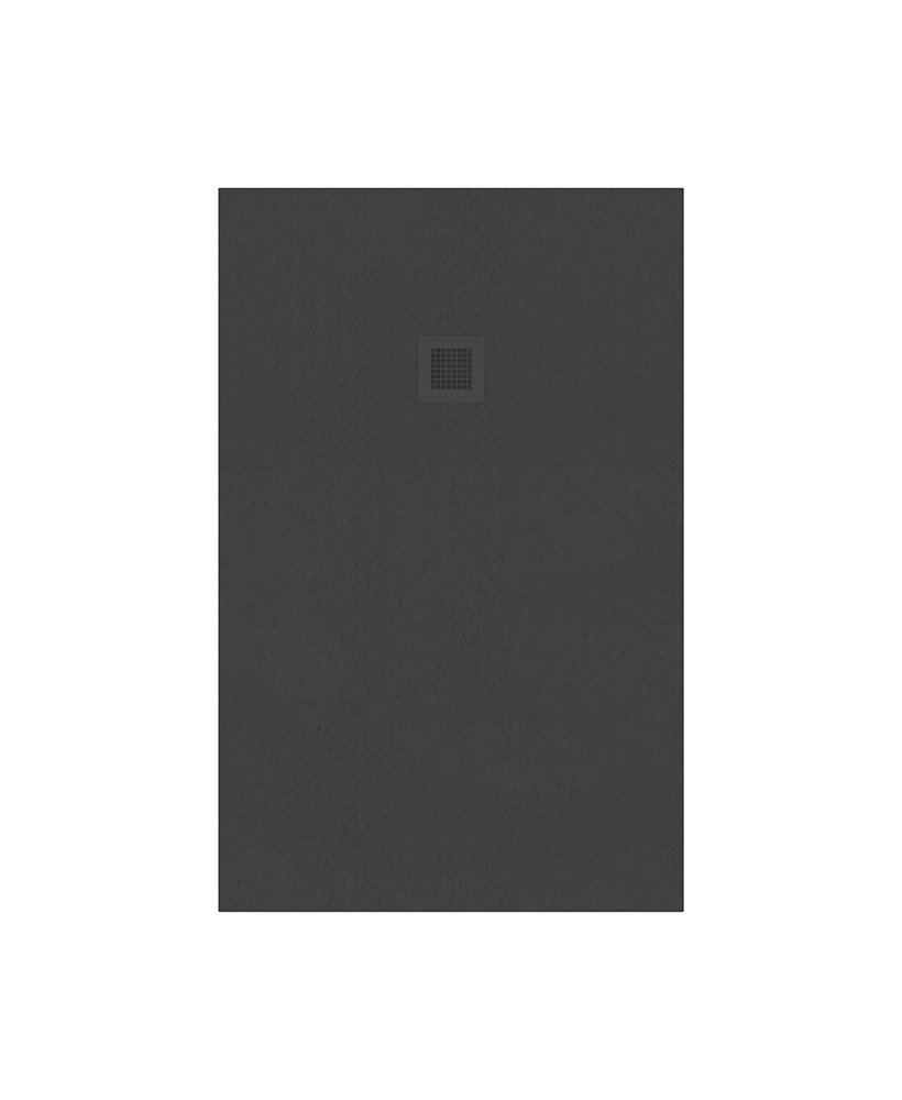 SLATE 1400 x 900 Shower Tray Anthracite - with FREE shower waste