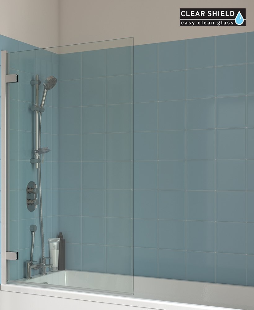 LUNAR SB5 Hinged Bathscreen - L950 x H1500