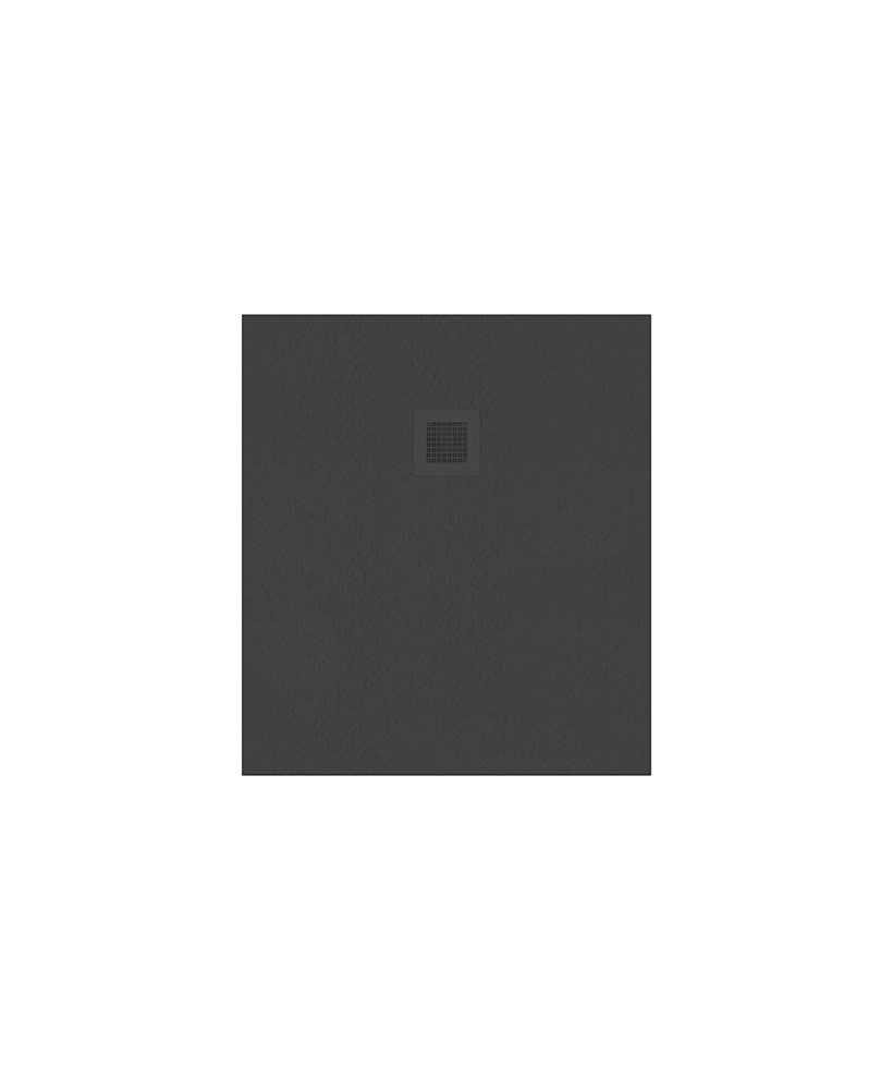 SLATE 900 x 800 Shower Tray Anthracite - with FREE shower waste