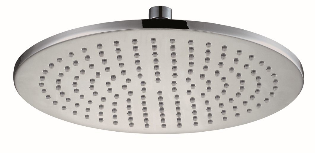 SYNC Round Brass Shower Head 250mm Chrome