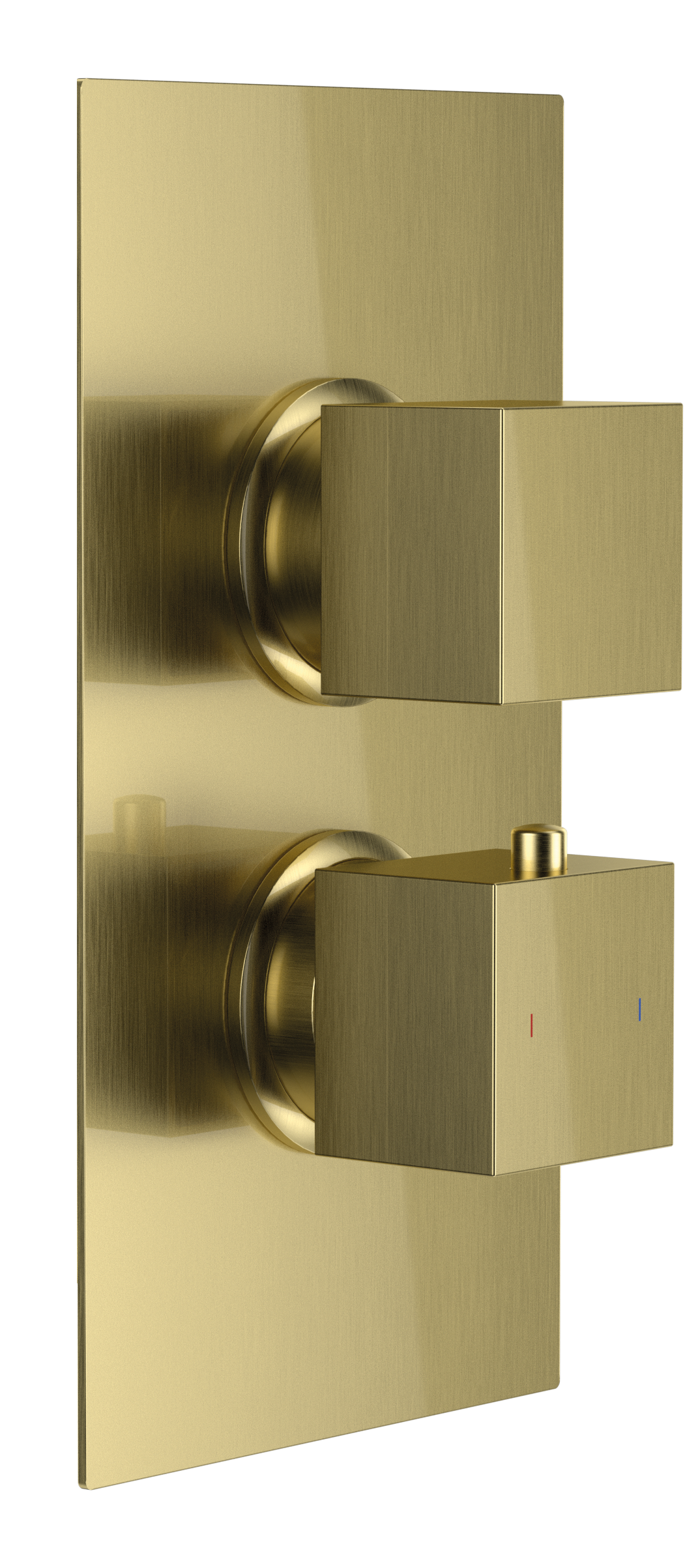 NOW VOSSEN TWO OUTLET CONCEALED THERMOSTATIC SHOWER VALVE BRUSHE