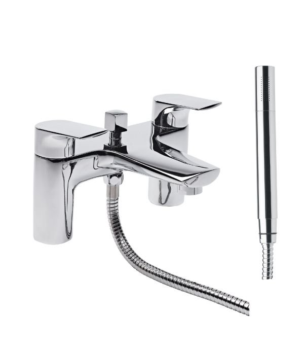 STRIKE DECK MOUNTED BATH SHOWER MIXER