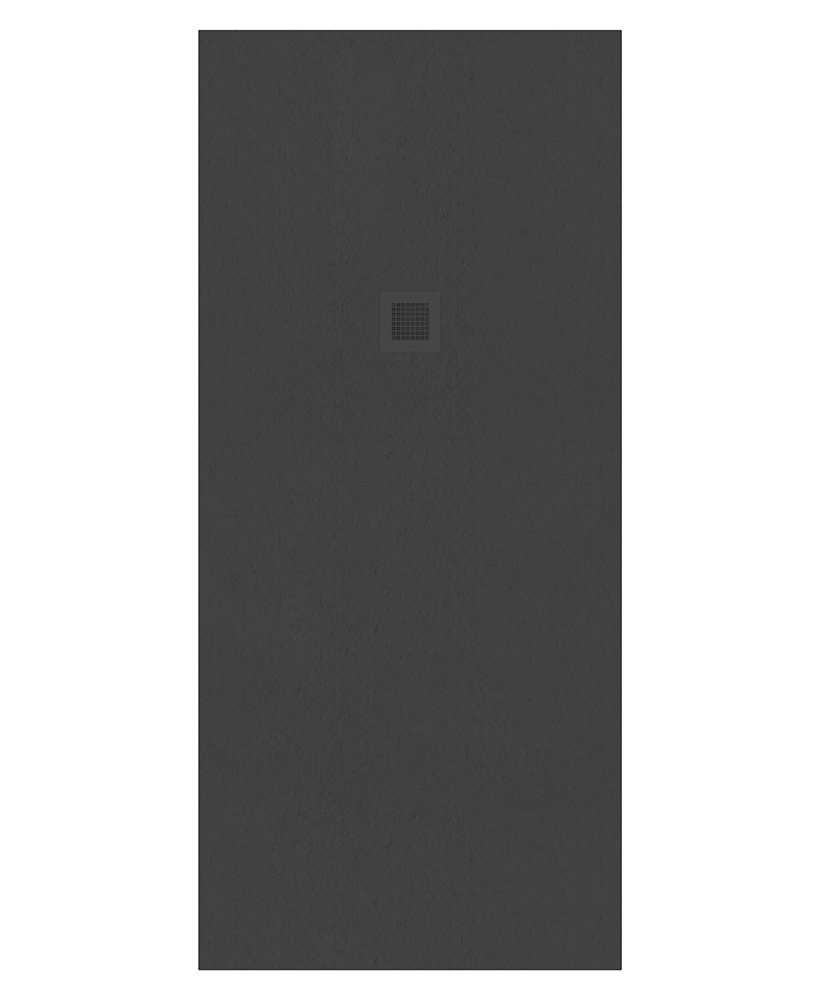 SLATE 2000 x 900 Shower Tray Anthracite - with FREE shower waste