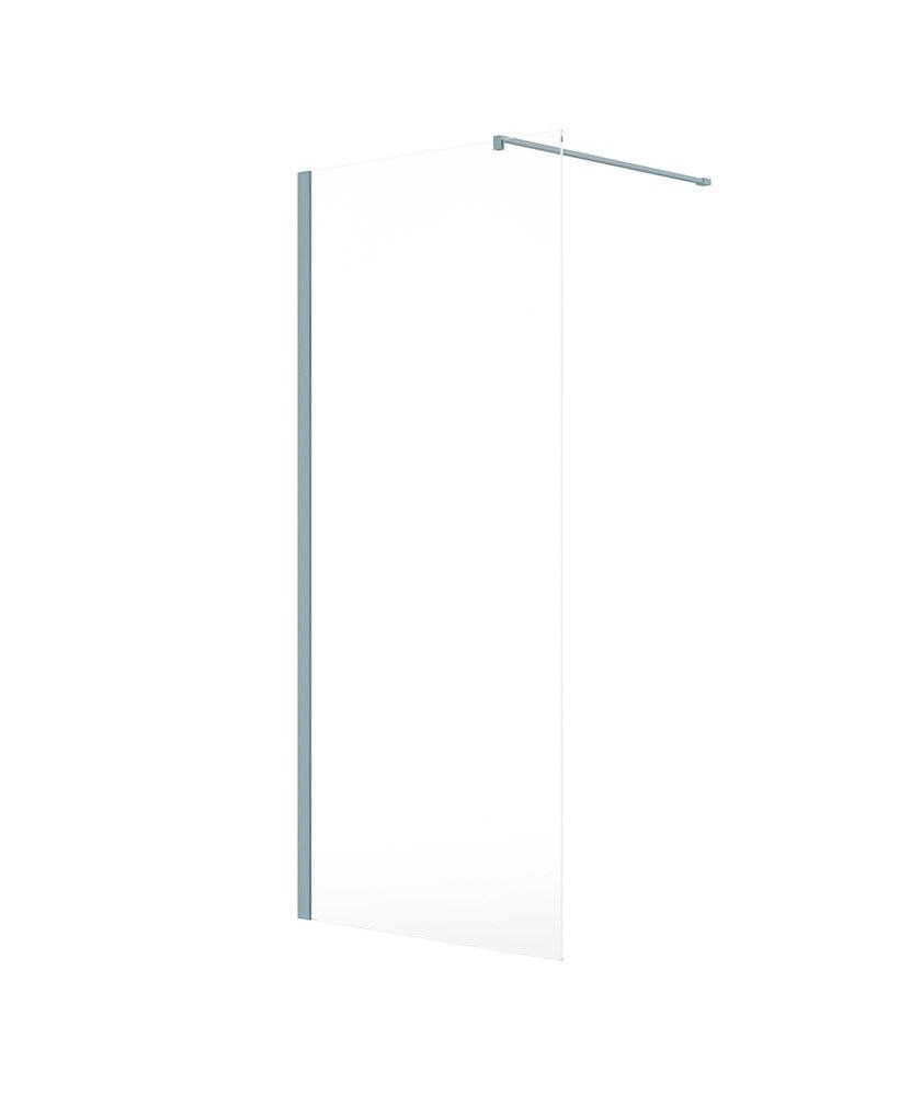 ASPECT 800MM WETROOM PANEL MORNING SKY BLUE MATT