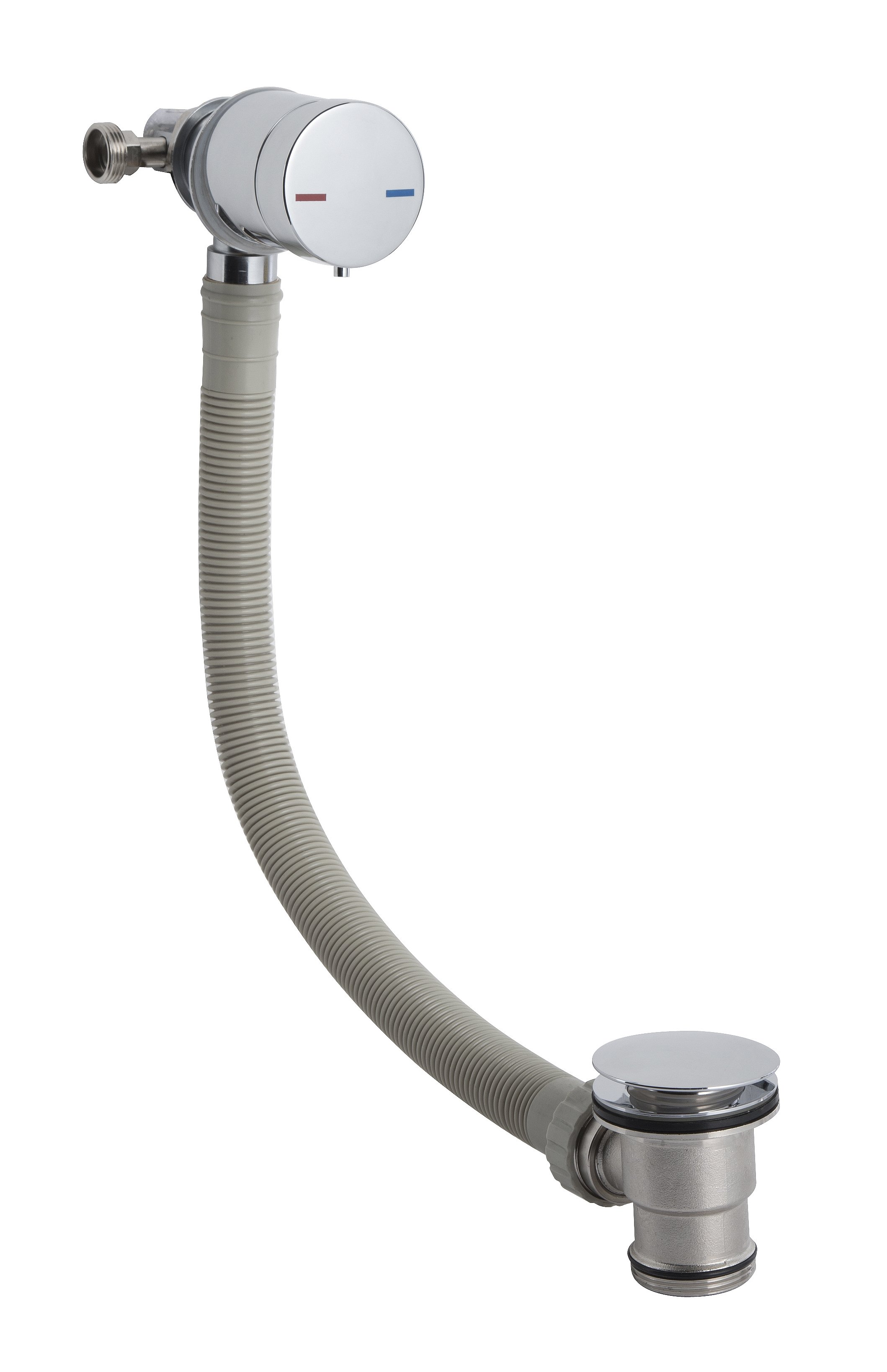 E301 S/LEVER FREEFLOW BATH FILLER