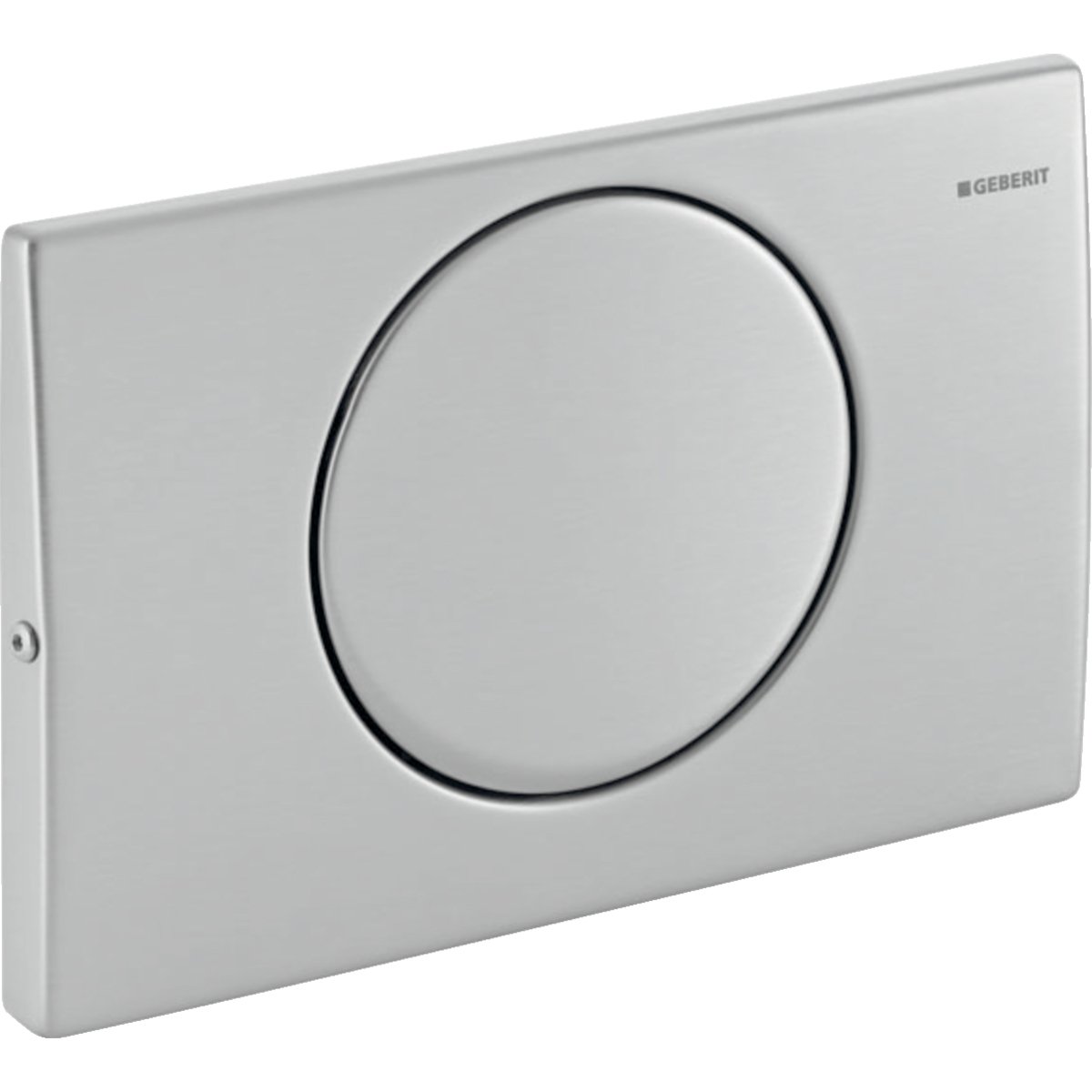 GEBERIT DELTA10 FLUSH PLATE FOR STOP-AND-GO FLUSH, SCREWABLE