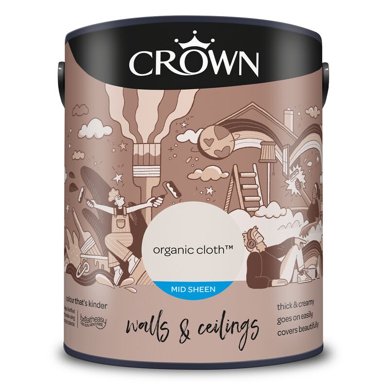 CROWNR MID SHEEN ORGNC CLTH 5L