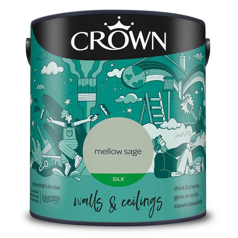 CR SILK EMULSION MELLOW SAGE 2.5L
