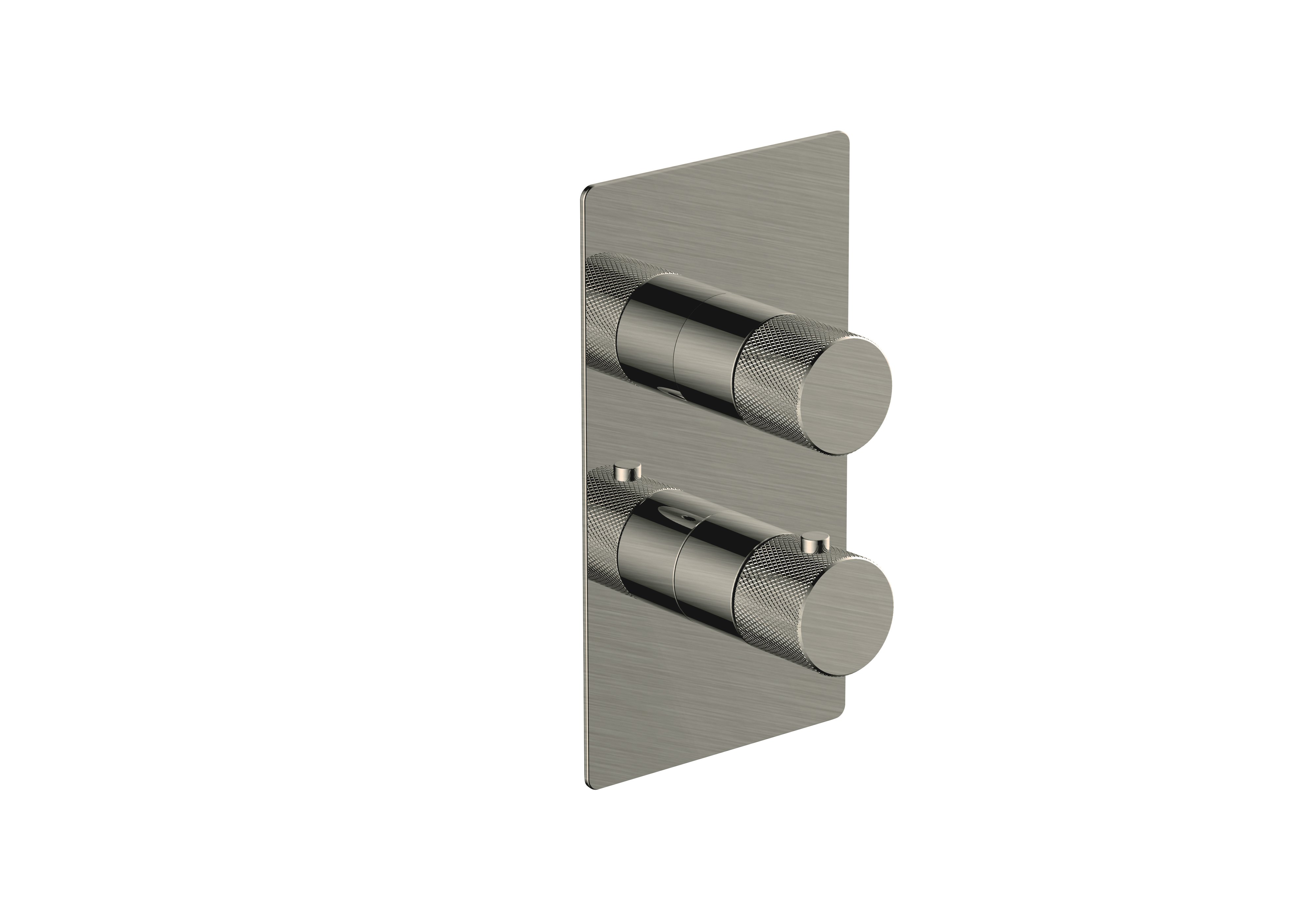 RAK-AMALFI SINGLE OUTLET, 2 HANDLE THERMOSTATIC CONCEALED SHOWER
